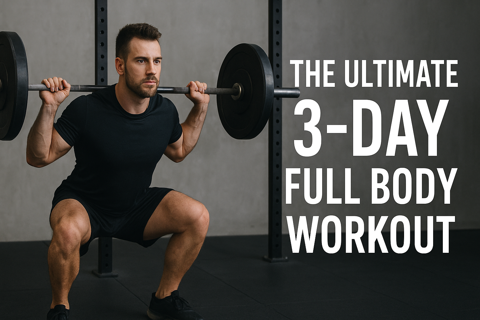 The Ultimate 3-Day Full Body Workout (2026 Edition): Strength, Hypertrophy, and Fat Loss for Busy Lifters